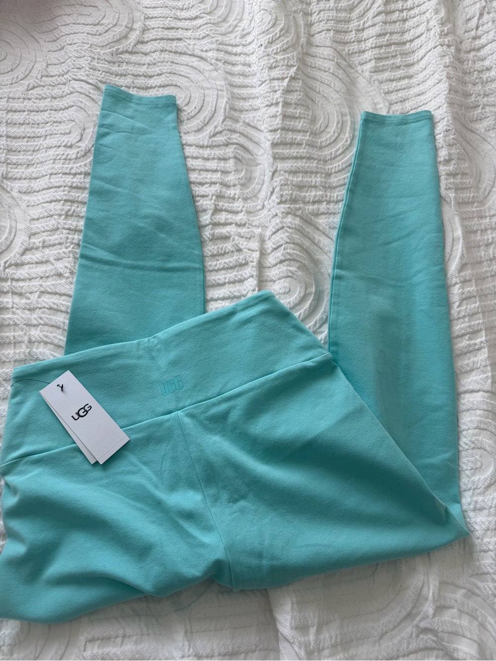 UGG Aqua Teal Girls' High-Rise Leggings